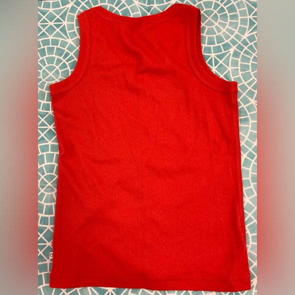 💛TODAY***$10**Zenergy by Chico’s vibrant coral ribbed knit, round neck tank top - Picture 3 of 3